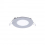 Downlight LED plano 3W - Cor cinza - Corte Ø 70mm
