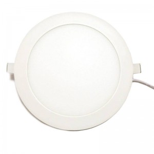 Placa downlight LED encastrável circular 20W