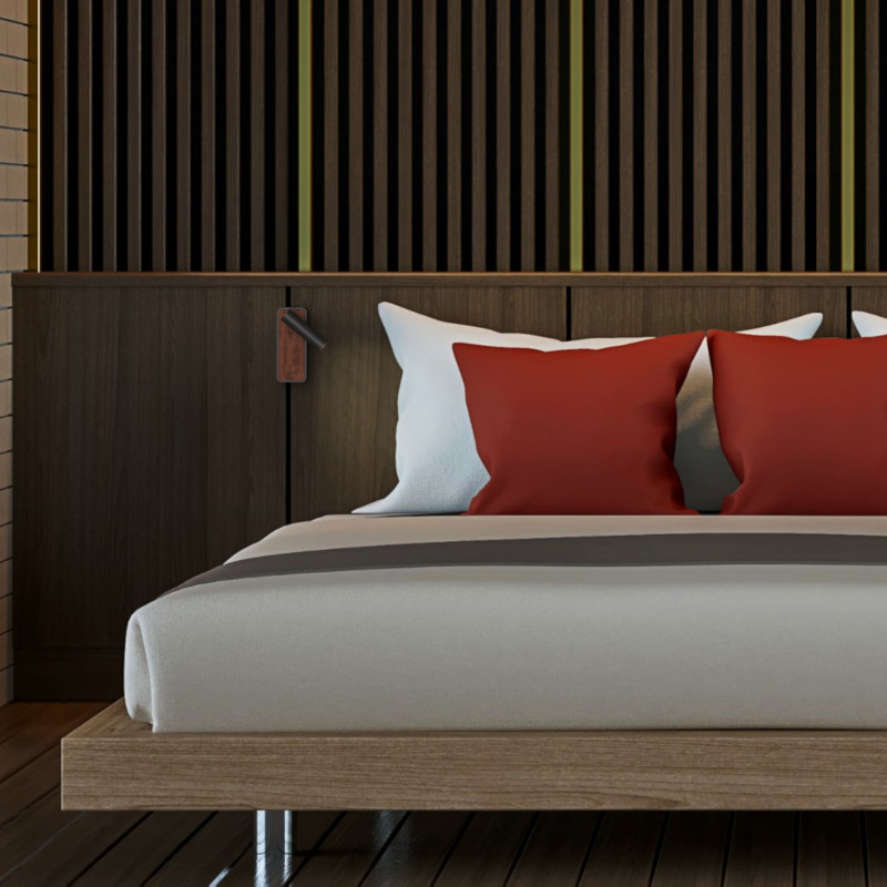 Pack x 2 - Aplique de parede para leitura "Irene" - 3W - Chip CREE - Preto Pack x 2 - Aplique de parede para leitura "Irene" - 3W - Chip CREE - Preto