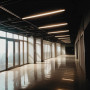 Lâmpada linear LED de alta potência para escritórios e áreas de trabalho