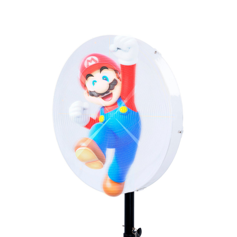 Ventoinha de mesa 3D de holograma- Ø 52cm - 72W Ventoinha de mesa 3D de holograma- Ø 52cm - 72W