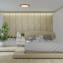 Candeeiro de teto LED do tipo plafon para  decoração de quartos