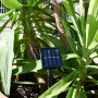 Grinalda solar para exterior "Luz de Fadas" - IP44 - 11 metros - inclui painel solar