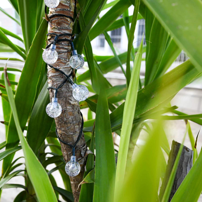 Grinalda LED com lâmpadas "Luz de Fadas" para áreas externas Grinalda LED com lâmpadas "Luz de Fadas" para áreas externas