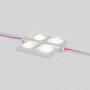 Solução de iluminação para publicidade - Pastilha LED com 4 luzes LED