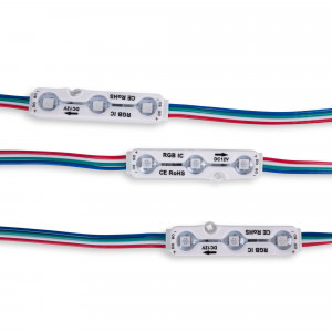 Módulos LED RGB IC RGB para sinalização - 0.72W - 12V - IP65 - 120º.