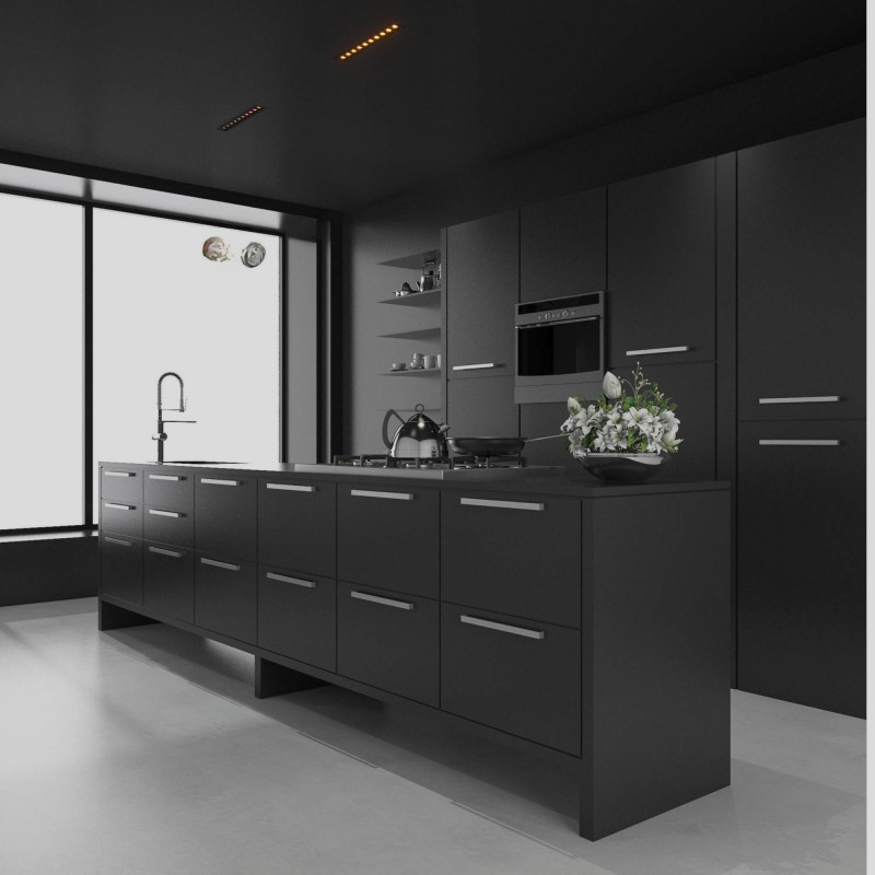 Foco projetor LED retangular de cor preta para residências, salas de exposições, etc. Foco projetor LED retangular de cor preta para residências, salas de exposições, etc.