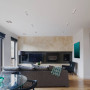 Foco downlight LED retangular para encastrar - salas de estar