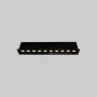 Foco LED linear de embutir 20W - UGR18 - CRI90 - Chip OSRAM - Preto