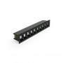 Foco LED linear de embutir 20W - UGR18 - CRI90 - Chip OSRAM - Preto