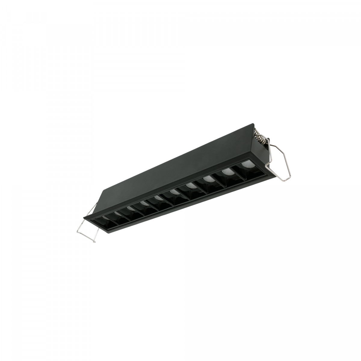 Projetor LED de embutir 20W - UGR18 - CRI90 - Chip OSRAM - Preto