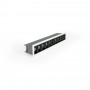 Foco linear LED branco de encastrar 20W - UGR18 - CRI90 - Chip OSRAM