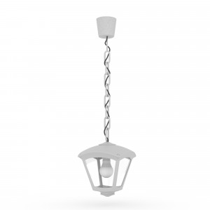 Candeeiro de exterior suspenso FUMAGALLI "Sicar/Roby" - 1 x E27 - 8,5W CCT - cor cinzenta