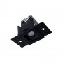 Foco linear LED para integração em gesso cartonado - 2W - UGR18 - CRI90 - Preto