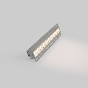 Foco linear LED para integração em gesso cartonado - 20W - UGR18 - CRI90 - Branco