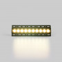 Foco linear LED para integração em placas de gesso cartonado - 20W - UGR18 - CRI90 - Preto
