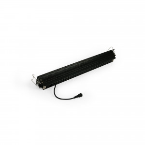 Foco linear LED para integração em gesso cartonado - 30W - UGR18 - CRI90 - Preto