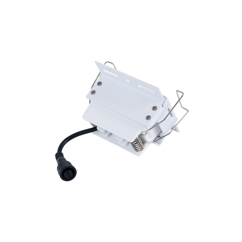 Foco linear LED para integração em gesso cartonado - 4W - UGR18 - CRI90 - Branco