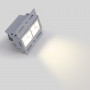 Luminária LED de embutir de 4W  design quadrado - cor branca