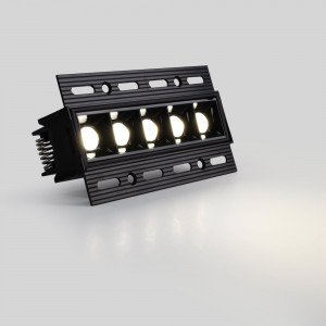 Downlight LED retangular de encastrar
