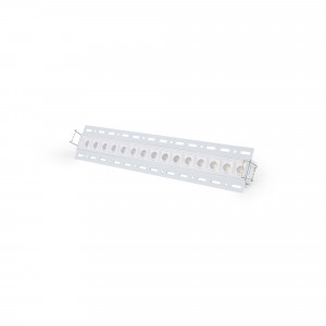 Foco linear LED para integração em gesso cartonado - 30W - UGR18 - CRI90 - Branco