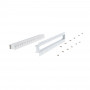 Foco linear LED para integração em gesso cartonado - 30W - UGR18 - CRI90 - Branco