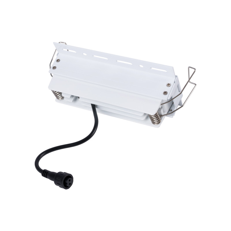 Foco linear LED para integração em gesso cartonado - 12W - UGR18 - CRI90 - Branco