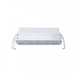 Foco linear LED para integração em gesso cartonado - 12W - UGR18 - CRI90 - Branco