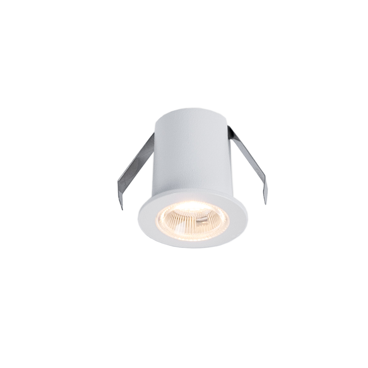 Downlight LED circular de embutir de 2W - Chip Osram - UGR18 - Corte Ø 25mm - Branco