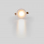 Downlight LED redonda de embutir de 2W - Chip Osram - UGR18 - Corte Ø 25mm - Branco - Tonalidade branco quente