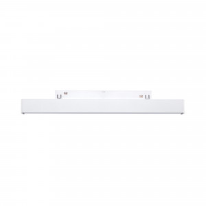 Luminária linear opalina de carril magnético CCT - 12W - Mi Light - Branco