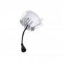 Downlight LED encastrável circular 8W - Chip Osram - UGR18 - Corte Ø 58mm - Branco