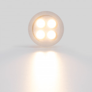 Luminária com 4 focos LED - chip Osram