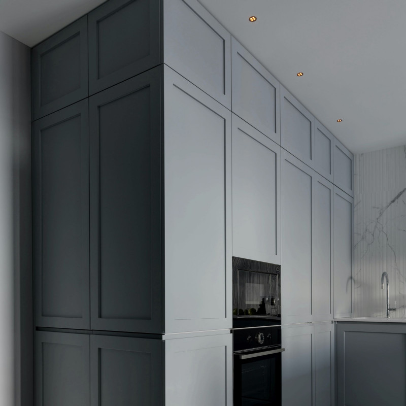 Downlight LED de encastrar circular 8W - Chip Osram - UGR18 - Corte Ø 58mm - Preto Downlight LED de encastrar circular 8W - Chip Osram - UGR18 - Corte Ø 58mm - Preto