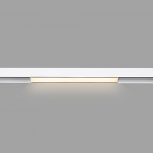 Luminária linear opalina de carril magnético CCT - 12W - Mi Light - Branco