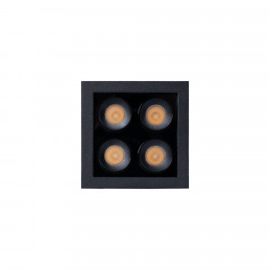 Downlight de encastrar com 4 focos