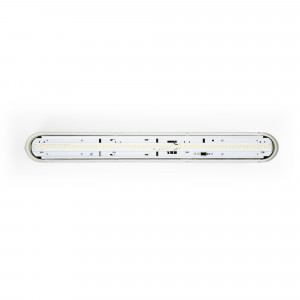 Escudo luminoso LED formato linear impermeável