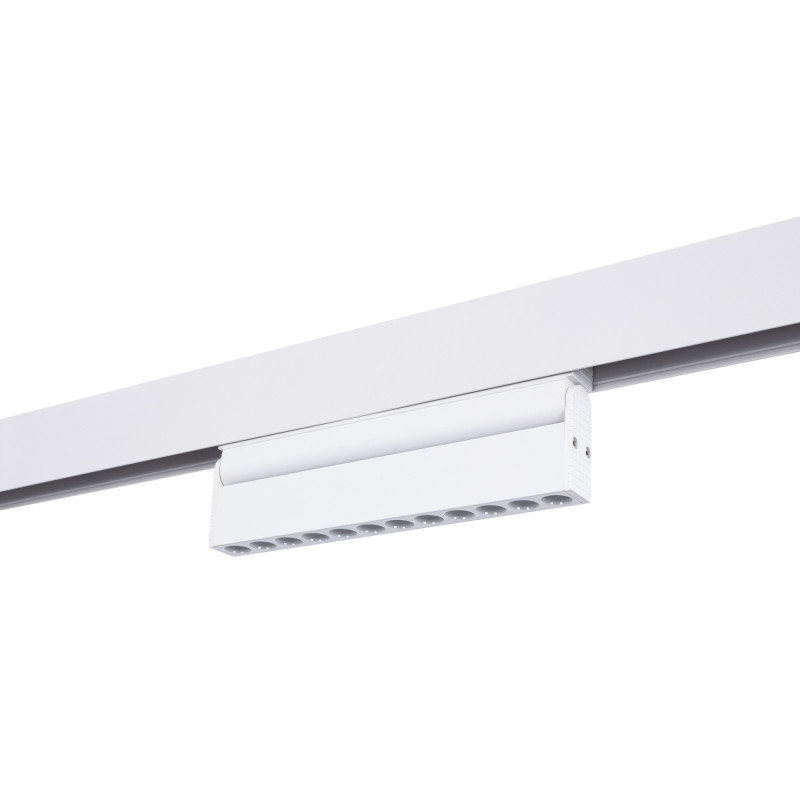 Luminária linear orientável para carril magnético CCT - 10W - UGR18 - Mi Light - Branco