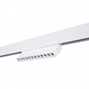 Luminária linear orientável para carril magnético CCT - 10W - UGR18 - Mi Light - Branco