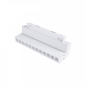 Luminária linear orientável para carril magnético CCT - 10W - UGR18 - Mi Light - Branco