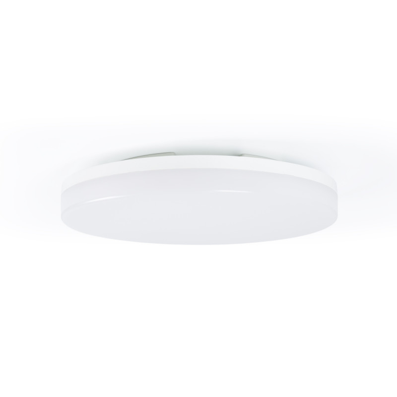 Candeeiro de teto LED à prova de água CCT com sensor de movimento - 24W - Ø33cm - IP65