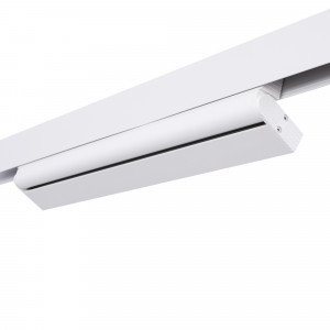 Luminária linear direcionável para carril magnético CCT - 20W - UGR18 - Mi Light - Branco