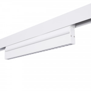 Luminária linear orientável para carril magnético CCT - 20W - UGR18 - Mi Light - Branco