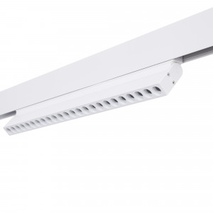 Luminária linear direção regulável para carril magnético CCT - 20W - UGR18 - Mi Light - Branco