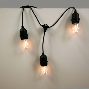 Grinalda LED com 15 lâmpadas para decoração externa