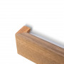 Aplique de parede linear de madeira "Wooden" - 26W - 100cm - Philips Driver