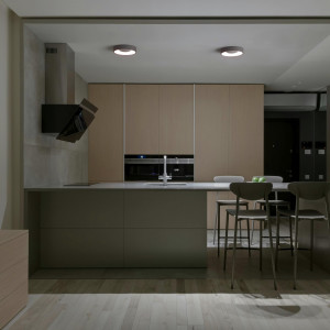 Luminária de teto do tipo plafon para cozinhas e salas de estar