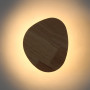 Luminária de design de eclipse  feito de madeira