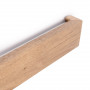 Aplique de parede linear de madeira "Wooden" - 26W - 100cm - Philips Driver