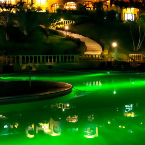 Iluminação LED RGB de piscina